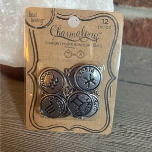 NWT 12 Piece Zodiac Charms